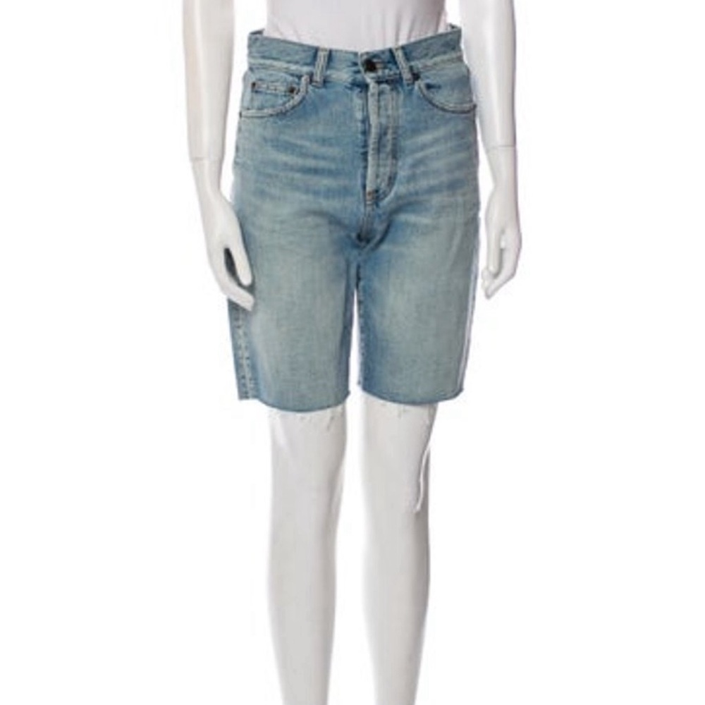 saint Laurent knee length shorts
